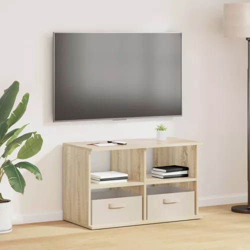 vidaXL TV állvány fiókkal Sonoma tölgy 79 x 40 x 48 cm