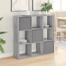 vidaXL Széf fiókkal Szürke Sonoma 102 x 31 x 99,5 cm