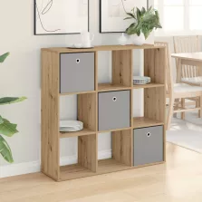 vidaXL Széf fiókkal Artisan tölgy 102 x 31 x 99,5 cm