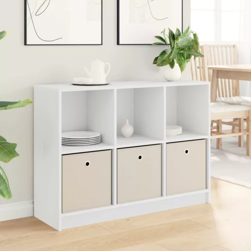 vidaXL Széf fiókkal Fehér 102 x 32 x 73,5 cm