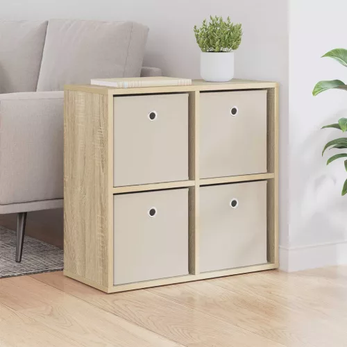 vidaXL Széf fiókkal Sonoma tölgy 59,5 x 27 x 57 cm