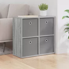 vidaXL Széf fiókkal Szürke Sonoma 59,5 x 27 x 57 cm