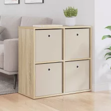 vidaXL Széf fiókkal Sonoma tölgy 68,5 x 32 x 67 cm