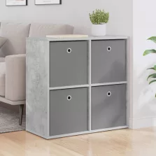 vidaXL Széf fiókkal Beton Szürke 68,5 x 32 x 67 cm