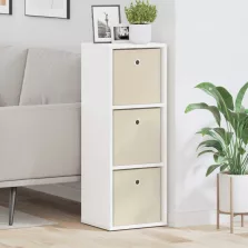 vidaXL Széf fiókkal Fehér 30,5 x 27 x 84,5 cm