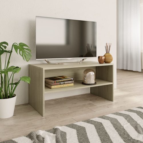 vidaXL sonoma tölgy színű szerelt fa TV-szekrény 80 x 40 x 40 cm