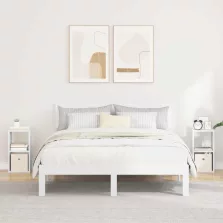   vidaXL Éjjeli asztal fiókkal 2 pcs Fehér 25,5 x 22 x 49,5 cm Faanyag