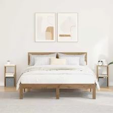   vidaXL Éjjeli asztal 2 pcs Artisan tölgy 25,5 x 22 x 49,5 cm Faanyag