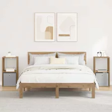   vidaXL Éjjeli asztal 2 pcs Artisan tölgy 35 x 32 x 68,5 cm Faanyag