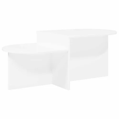 vidaXL Dohányzóasztal Fehér 100 x 50 x 40 cm Szerelt Fa