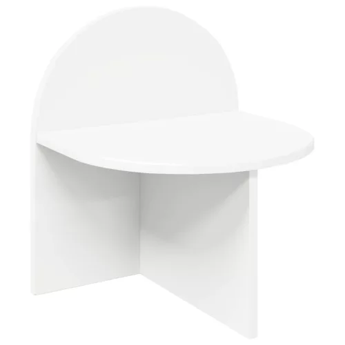 vidaXL Éjjeli asztal Fehér 40 x 35,5 x 45,5 cm Mérnöki fa