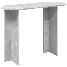   vidaXL Konzolasztal Betonszürke 100 x 39,5 x 75 cm Szerelt Fa