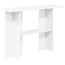 vidaXL Konzolasztal Fehér 100 x 30 x 75 cm Szerelt Fa