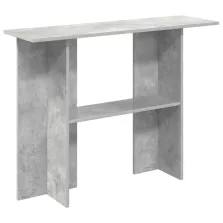 vidaXL Konzolasztal Betonszürke 100 x 30 x 75 cm Szerelt Fa