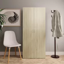   vidaXL sonoma tölgy színű szerelt fa cipőszekrény 80 x 35,5 x 180 cm