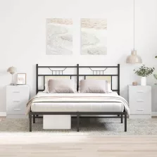   vidaXL 2 db fehér szerelt fa éjjeliszekrény 38 x 35 x 56 cm