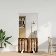   vidaXL Hajtható állatkerítés 2 pcs Füstölt Tölgy 100,5 x 38 x 70 cm