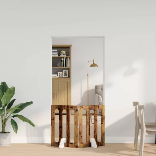 vidaXL Hajtható állatkerítés 2 pcs Tölgyfa 100,5 x 38 x 70 cm