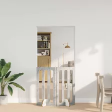   vidaXL Hajtható állatkerítés 2 pcs Beton Szürke 100,5 x 38 x 90 cm