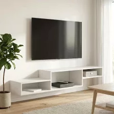 vidaXL Falsítható TV Szekrény Falra szerelhető Antik Fa