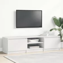 vidaXL fehér szerelt fa TV-szekrény 140 x 40 x 35,5 cm