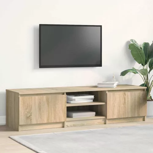 vidaXL sonoma tölgy színű szerelt fa TV-szekrény 140 x 40 x 35,5 cm