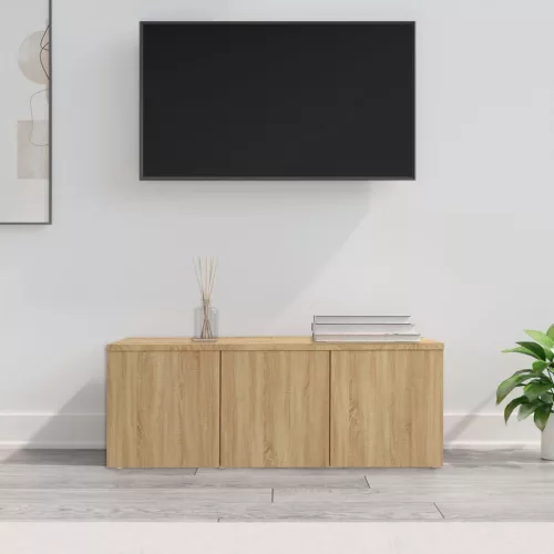 vidaXL sonoma tölgy színű szerelt fa TV-szekrény 80 x 34 x 30 cm