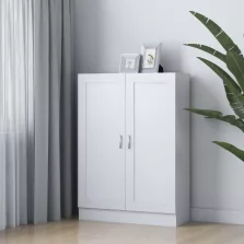   vidaXL fehér szerelt fa könyvszekrény 82,5 x 30,5 x 115 cm