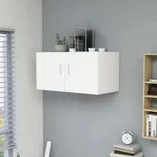   vidaXL fehér szerelt fa falra szerelhető szekrény 80 x 39 x 40 cm
