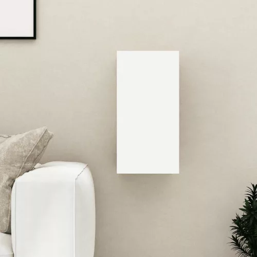 vidaXL fehér és sonoma tölgy szerelt fa TV-szekrény 30,5 x 30 x 60 cm