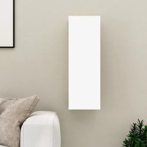 vidaXL fehér szerelt fa TV-szekrény 30,5 x 30 x 90 cm