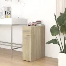   vidaXL sonoma tölgy színű szerelt fa patikaszekrény 20 x 45,5 x 60 cm