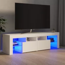   vidaXL fehér TV-szekrény LED-lámpákkal 140 x 36,5 x 40 cm