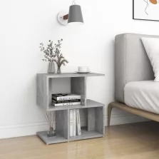   vidaXL betonszürke szerelt fa éjjeliszekrény 50 x 30 x 51,5 cm
