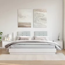   vidaXL 2 darab fehér tömör fenyőfa éjjeliszekrény 40 x 30,5 x 40 cm