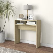   vidaXL sonoma tölgy színű szerelt fa tálalóasztal 78 x 30 x 80 cm