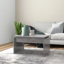   vidaXL betonszürke szerelt fa dohányzóasztal 68 x 50 x 38 cm