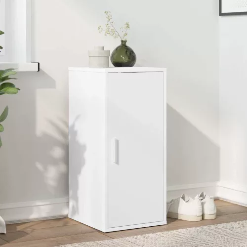 vidaXL fehér szerelt fa cipősszekrény 32 x 35 x 70 cm