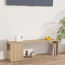   vidaXL sonoma tölgy színű szerelt fa TV-szekrény 100 x 24 x 32 cm