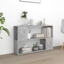   vidaXL betonszürke szerelt fa könyvszekrény 100 x 24 x 63 cm