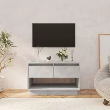 vidaXL betonszürke szerelt fa TV-szekrény 70x41x44 cm