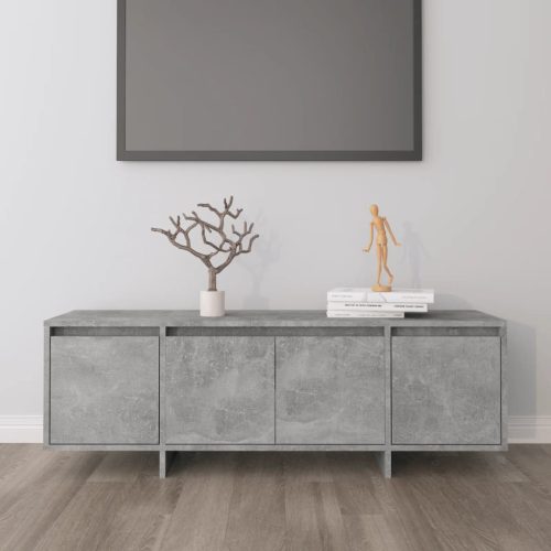 vidaXL betonszürke forgácslap TV-szekrény 120 x 30 x 40,5 cm