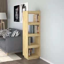   vidaXL tömör fenyőfa könyvszekrény/térelválasztó 40 x 35 x 135 cm