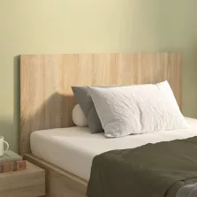vidaXL sonoma tölgy szerelt fa ágyfejtámla 120x1,5x80 cm