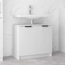   vidaXL fehér szerelt fa fürdőszobaszekrény 64,5 x 33,5 x 59 cm