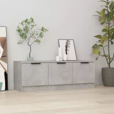   vidaXL betonszürke szerelt fa TV-szekrény 102 x 35 x 36,5 cm