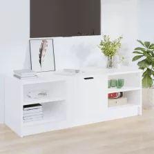 vidaXL fehér szerelt fa TV-szekrény 102 x 35,5 x 36,5 cm
