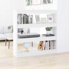   vidaXL fehér térelválasztó könyvszekrény 100 x 30 x 103 cm