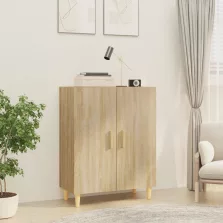   vidaXL sonoma-tölgyszínű szerelt fa tálalóasztal 70 x 34 x 90 cm