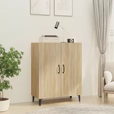   vidaXL sonoma-tölgyszínű szerelt fa tálalóasztal 70 x 34 x 90 cm